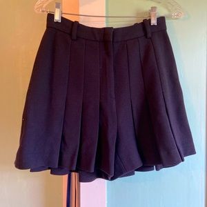 Stella McCartney pleated wool shorts